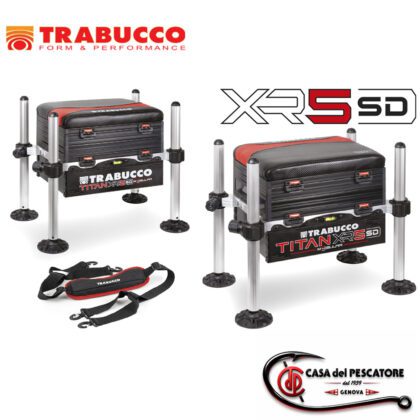 Panchetto Rivoluzionario Trabucco Titan XR5 Side Drawer – Stabilità Assoluta