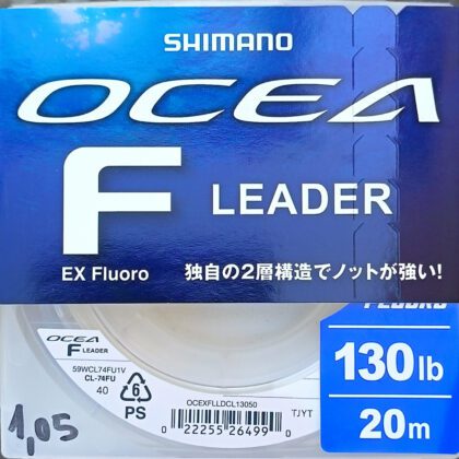 Bobina di lenza Shimano Ocea F Leader 130LB per pesca Big Game