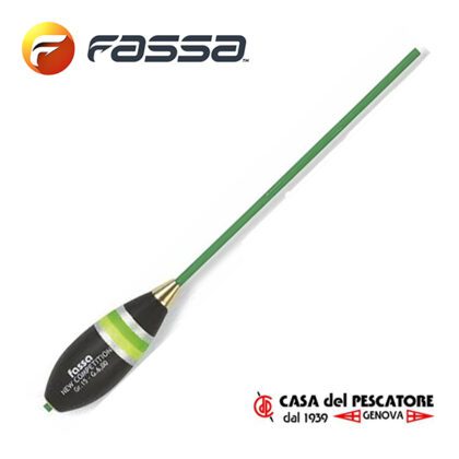 Bombarda Fassa New Competition Green 10g per pesca alla trota lago