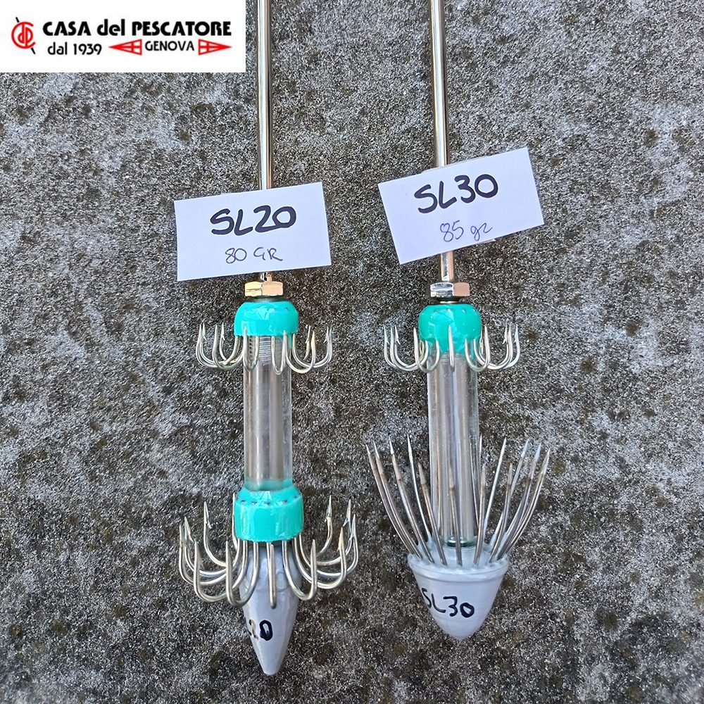 Totanara porta starlight modelli SL 20 e SL 30 per pesca a calamari