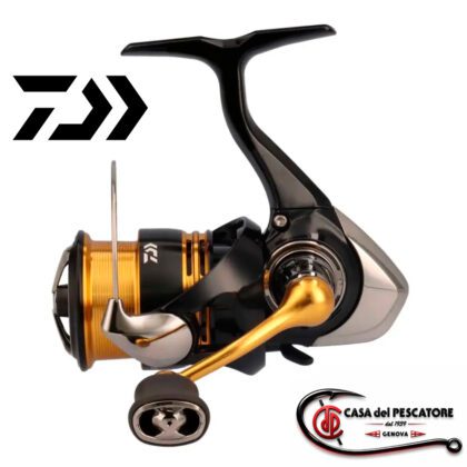 Mulinello Daiwa 23 Legalis LT per la pesca a spinning - Vista laterale