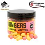 Confezione da 100g di esche Ringers Washout Wafters 6mm per la pesca a method feeder